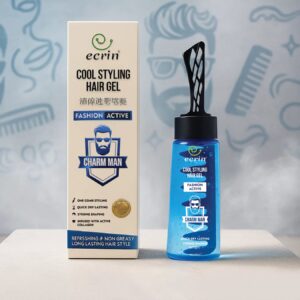 Ecrin Cool Styling Hair Gel Fashion Active Charm Man – Strong Hold & Long Lasting Style