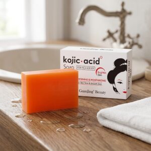 GuanJing Beauty Kojic Acid Soap – Whitening & Moisturizing (For Face & Body)